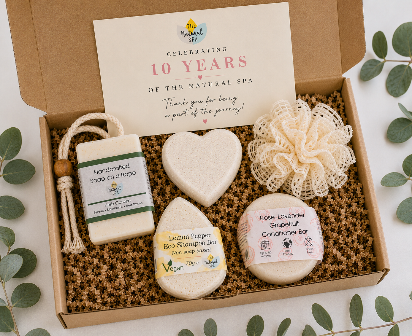The Natural Spa 10th Birthday Gift Box | Limited Edition Self-Care Gift