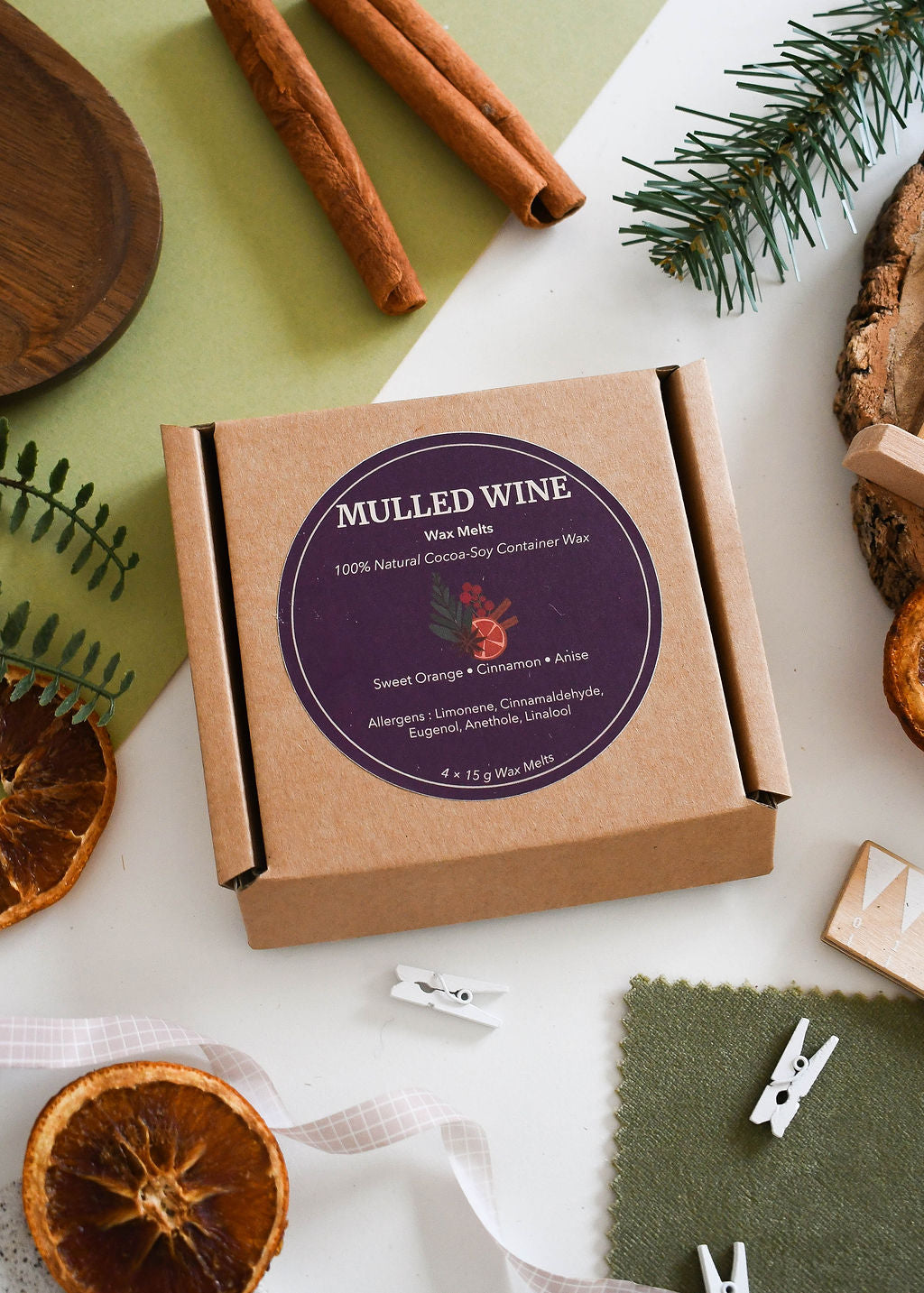Wholesale Mulled Wine Wax Melts and Tea Lights