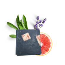Load image into Gallery viewer, Earth Soul Soap Bar 100g - Clary Sage / Lavender / Grapefruit - 3 different styles