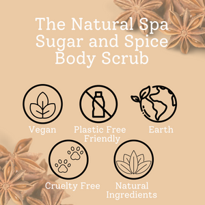 Sugar and Spice Body Scrub 3 different size options