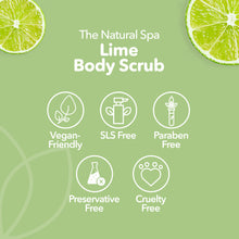 Load image into Gallery viewer, lime Body Scrub - 3 different size option