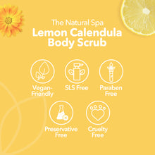 Load image into Gallery viewer, Lemon Calendula, Body Scrub - 3 different size option