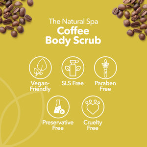 Coffee Body Scrub - 3 different size option
