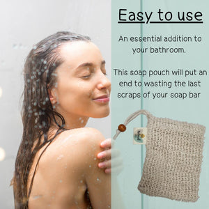 Soap Saver bag with 100g soap included