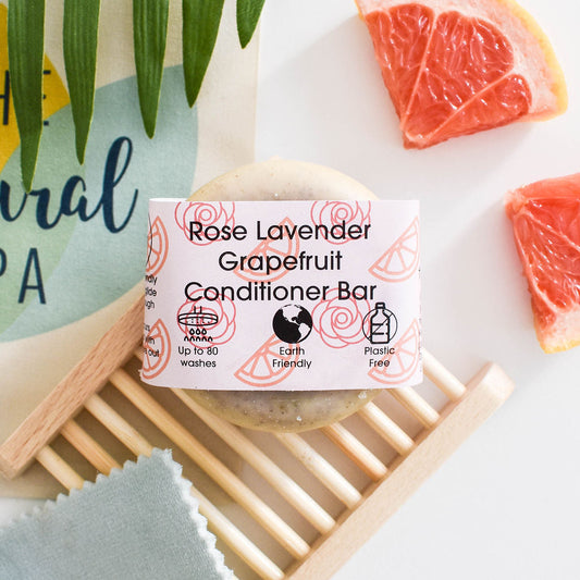 Rosa, Pomelo, Lavanda, Acondicionador Sólido