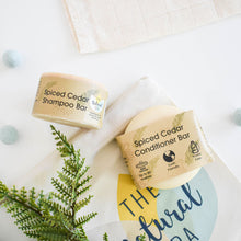 Load image into Gallery viewer, Spiced Cedar  Shampoo and Conditioner Bar set