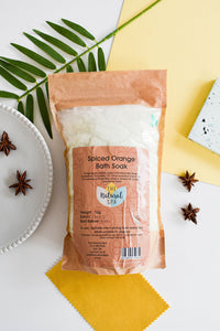 1kg Spiced Orange Bath Salts - Compostable pouch