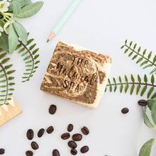Load image into Gallery viewer, Creamy Coffee Soap Bar - Naturally exfoliating - - 3 different styles