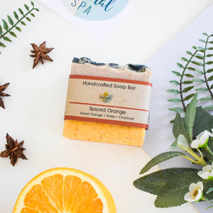 Spiced Orange Soap Bar -  Sweet Orange and Star Anise - 3 different styles