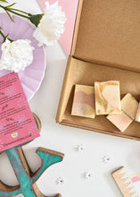 Load image into Gallery viewer, Floral Soap Trial Box - 4 pieces