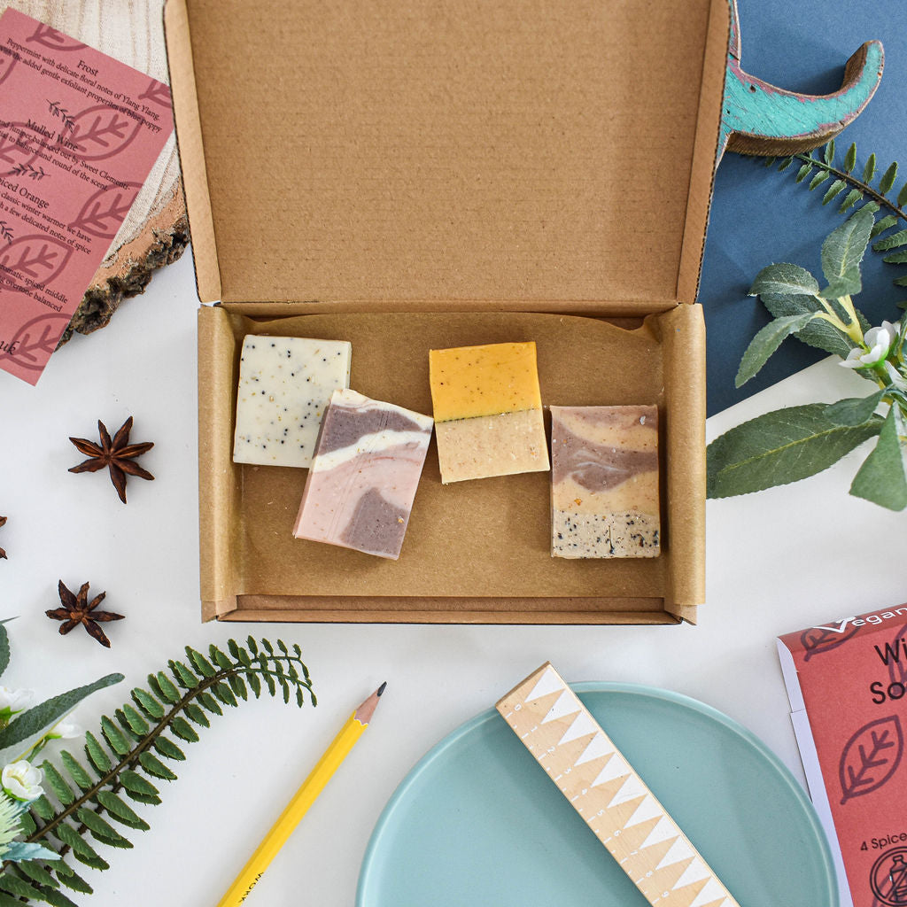 Winter Spice Soap Trial Box - 4 pieces