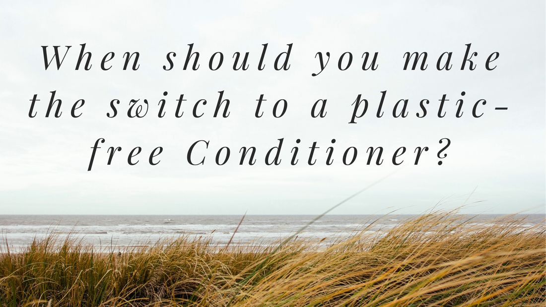 When is the best time to make the switch to a conditioner bar ?