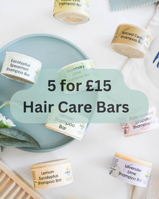 Mystery Hair Care Bundle - £15 for 5 Hair Care bars
