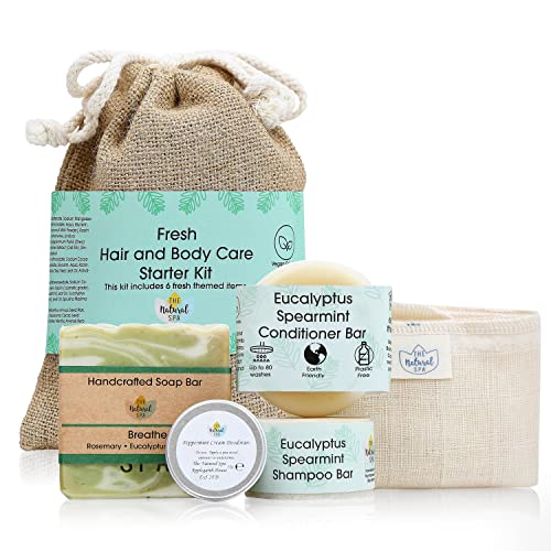 Plastic Free Hair and Body Wash Starter Kit