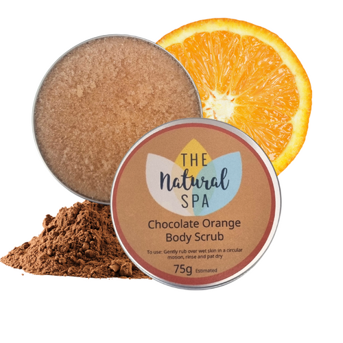 Naranja Chocolate - Exfoliante Corporal - 3 opciones de tamaño diferentes