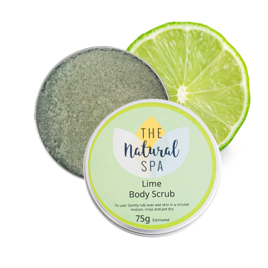 lime Body Scrub - 3 different size option