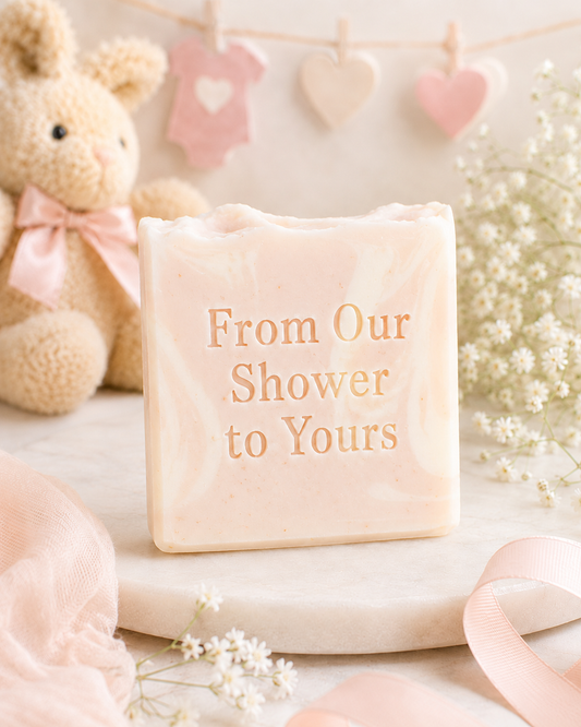 Baby Shower Favours | Handmade Mini Soap Favours | Baby Shower Guest Gifts | Vegan Natural Soap | UK Handmade | 10x50g Soaps