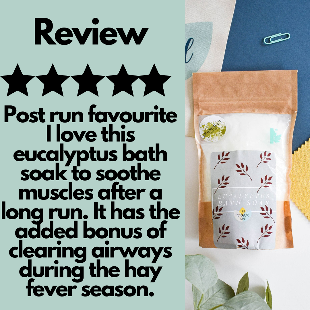 225g Eucalyptus Bath Soak - Compostable pouch