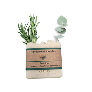 Breathe Cold Process Soap - Rosemary Eucalyptus and Spearmint - 3 different styles