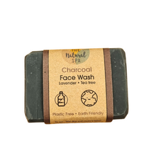 Load image into Gallery viewer, Charcoal Face Wash Bar - naturally detoxifying
