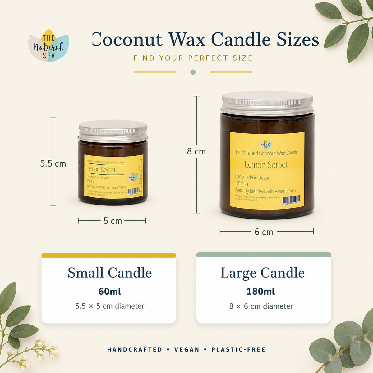 Candle 180ml - Bulk Pack (5 candles)