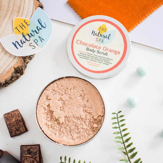 Naranja Chocolate - Exfoliante Corporal - 3 opciones de tamaño diferentes