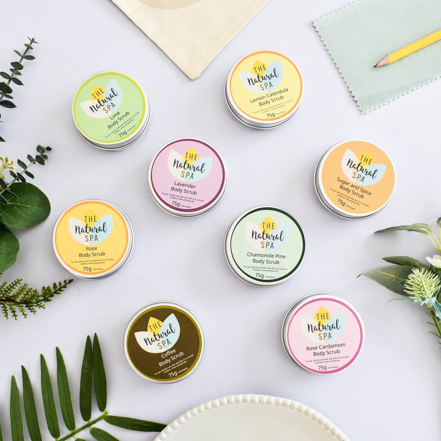 5 for a Fiver Bundle - Body scrubs 75g
