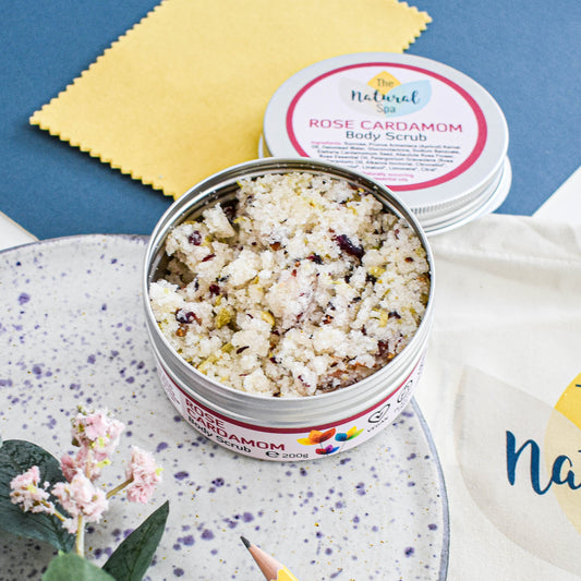 Wholesale Rose Cardamom Scrub 200g