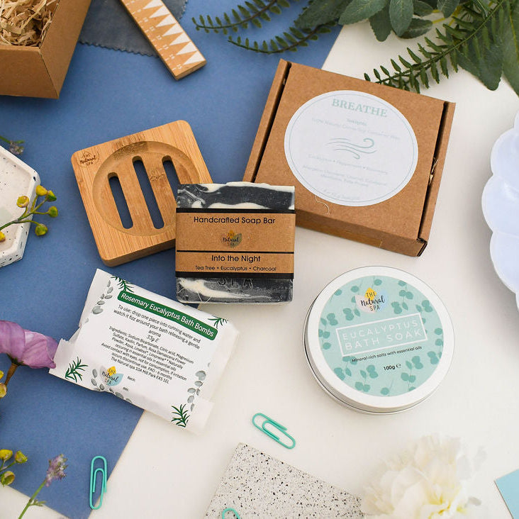 Fresh Unwind Gift Box | Handmade Bath & Body Self Care Gift Set