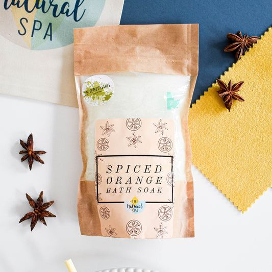 225g Spiced Orange Bath Salts - Compostable pouch