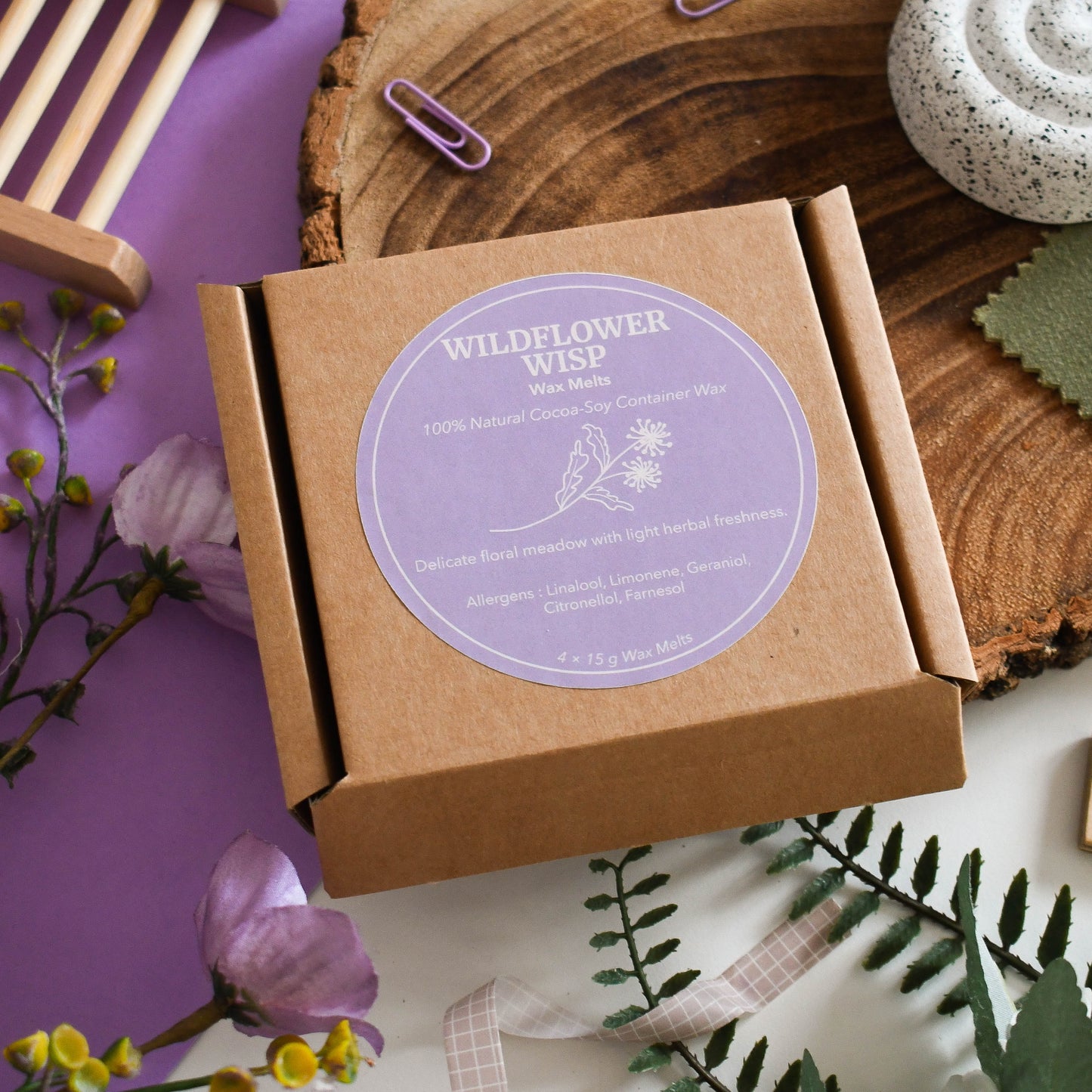 Scented Wax Melts (Pack of 4) | Natural Coconut Wax Melts UK