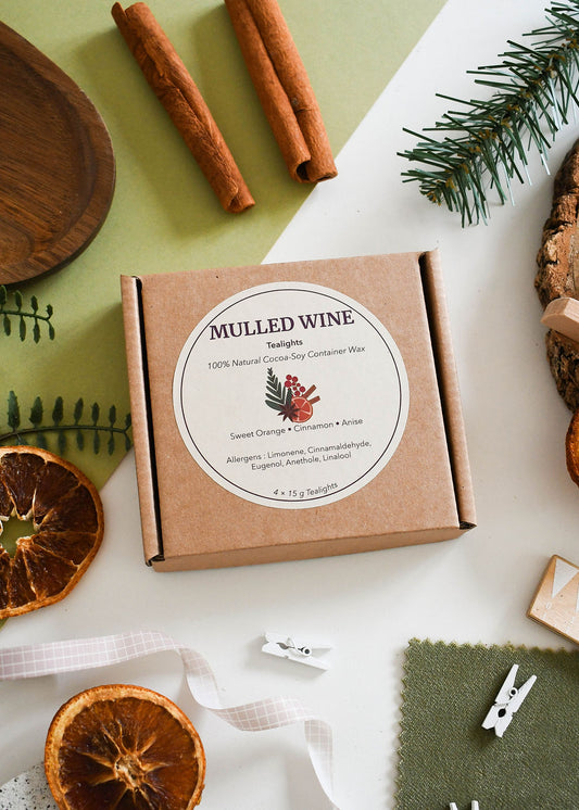 Wholesale Mulled Wine Wax Melts and Tea Lights