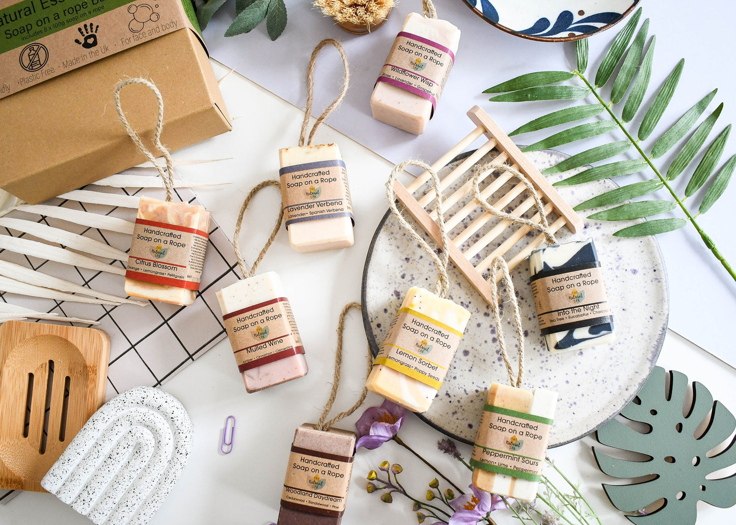 Wholesale Bundle Soap on a Rope ( Discontinued Scents )