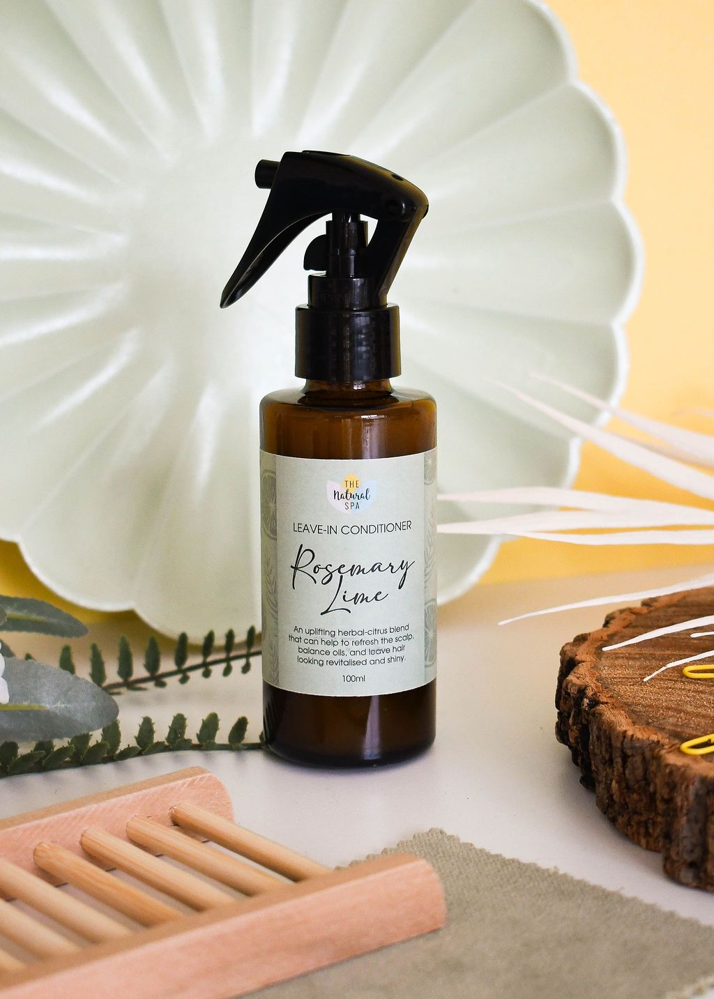 Rosemary Lime  Leave-In Conditioner | Lightweight Natural Hair Conditioner for All Hair Types