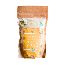 Load image into Gallery viewer, 225g Lemon and Calendula Bath Soak - Compostable pouch
