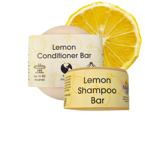 Lemon Shampoo and Conditioner Bar set