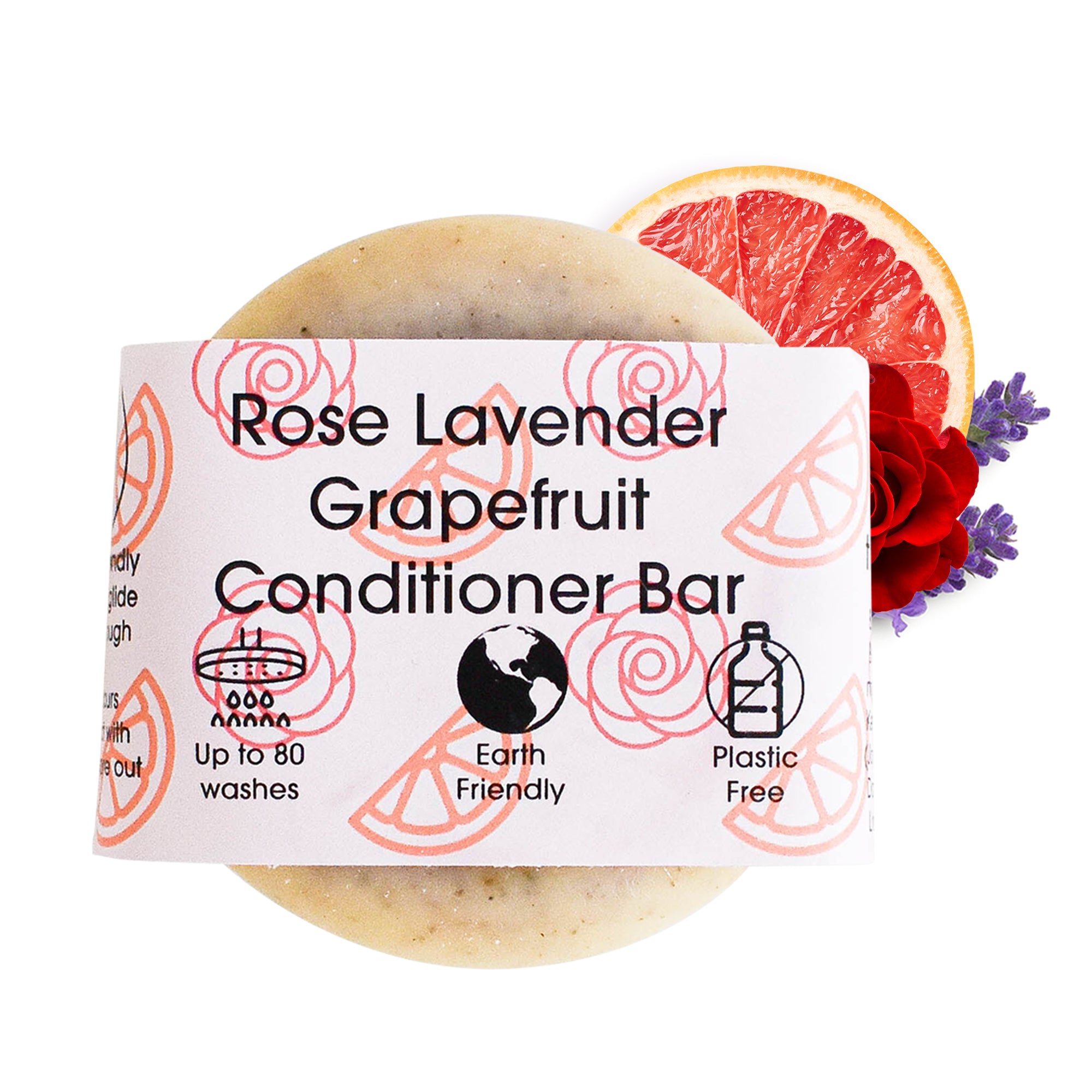 Rose, Grapefruit, Lavender , Solid Conditioner