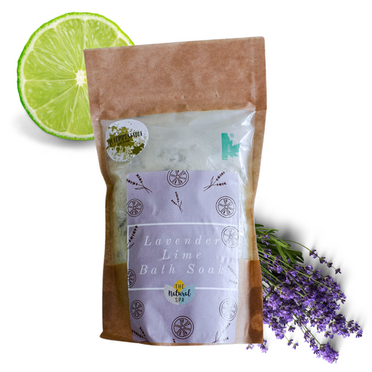 225 g de baño de lavanda y lima - Bolsa compostable