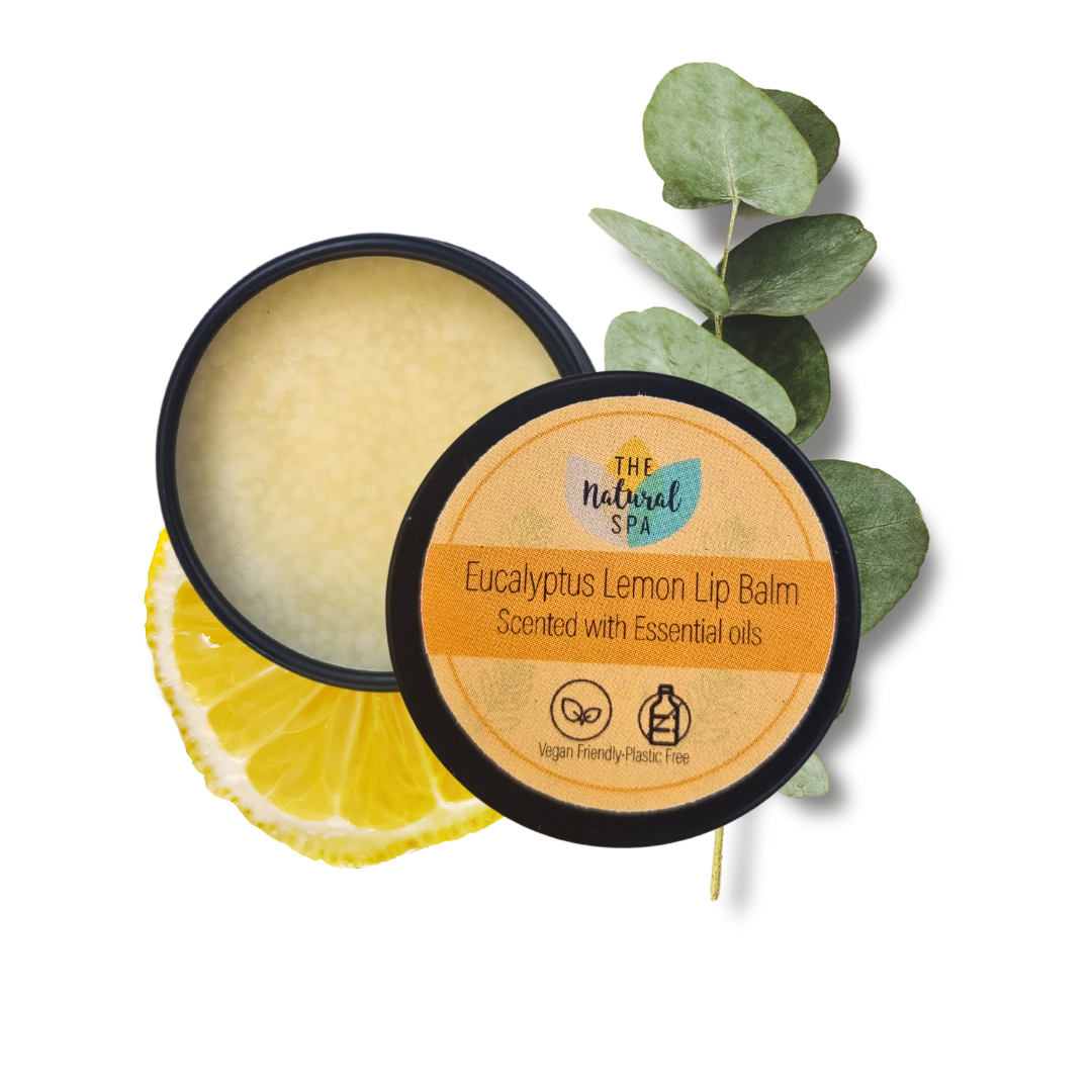 Lemon Eucalyptus  All Natural Lip Balm