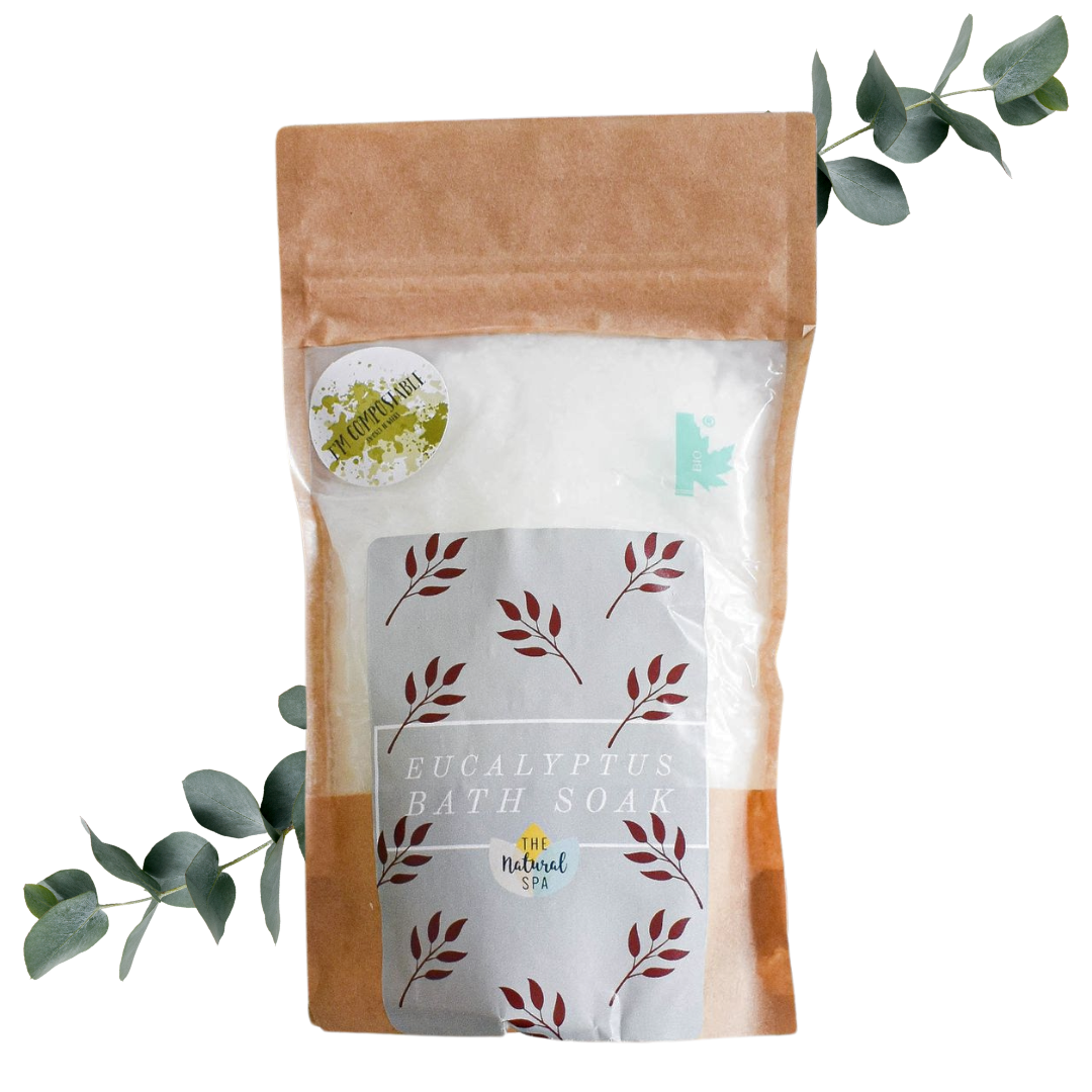 225g Eucalyptus Bath Soak - Compostable pouch