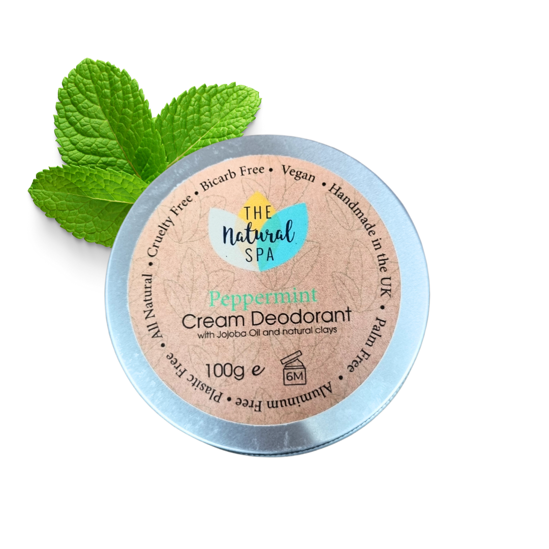 Peppermint Cream deodorant balm - naturally bicarb and aluminium free