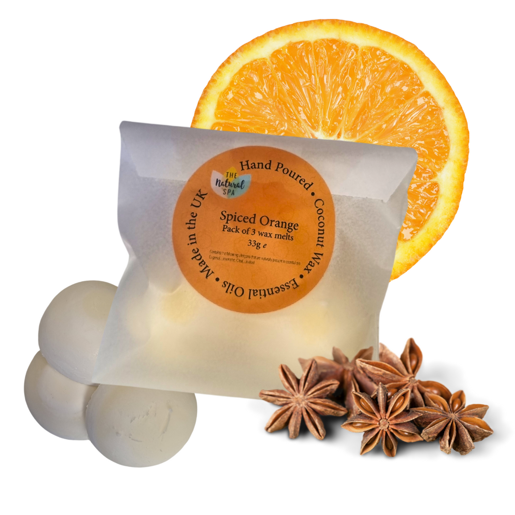 Spiced Orange Coconut Wax melts - Pack of 3