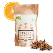 Load image into Gallery viewer, 225g Spiced Orange Bath Salts - Compostable pouch