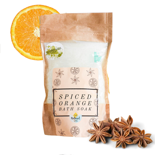 225g Spiced Orange Bath Salts - Compostable pouch