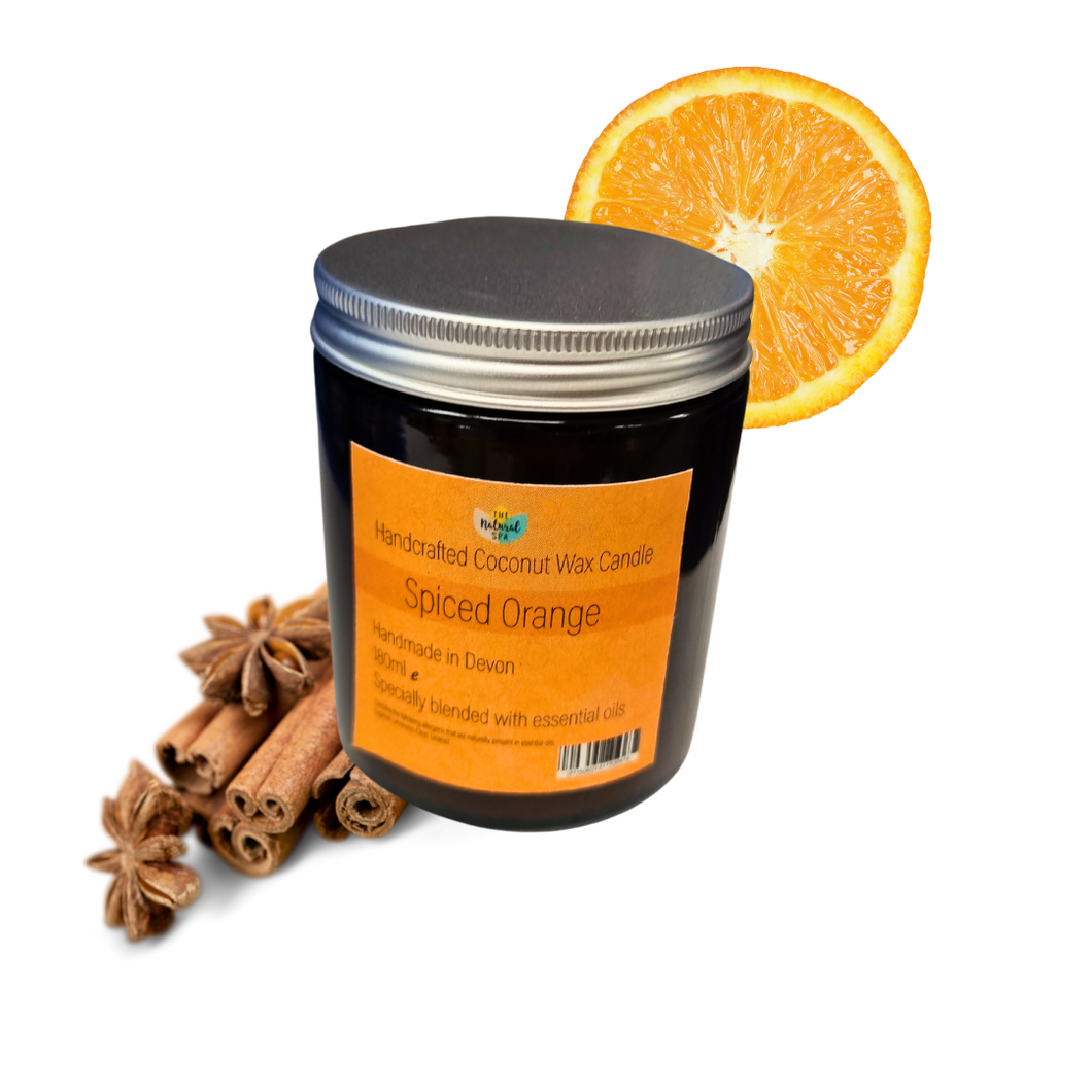 Spiced Orange hand poured coconut wax candle - 2 size options