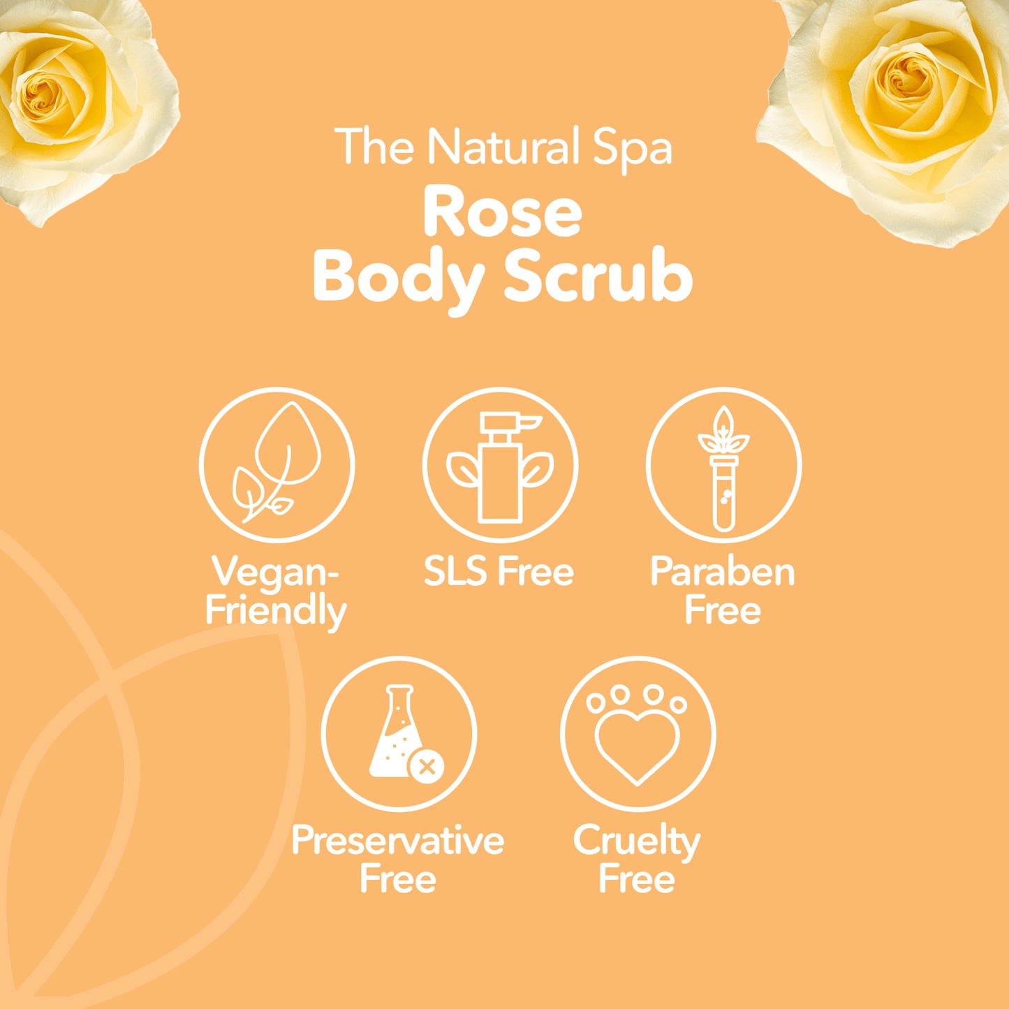 Rose Sugar Scrub - 3 different size option