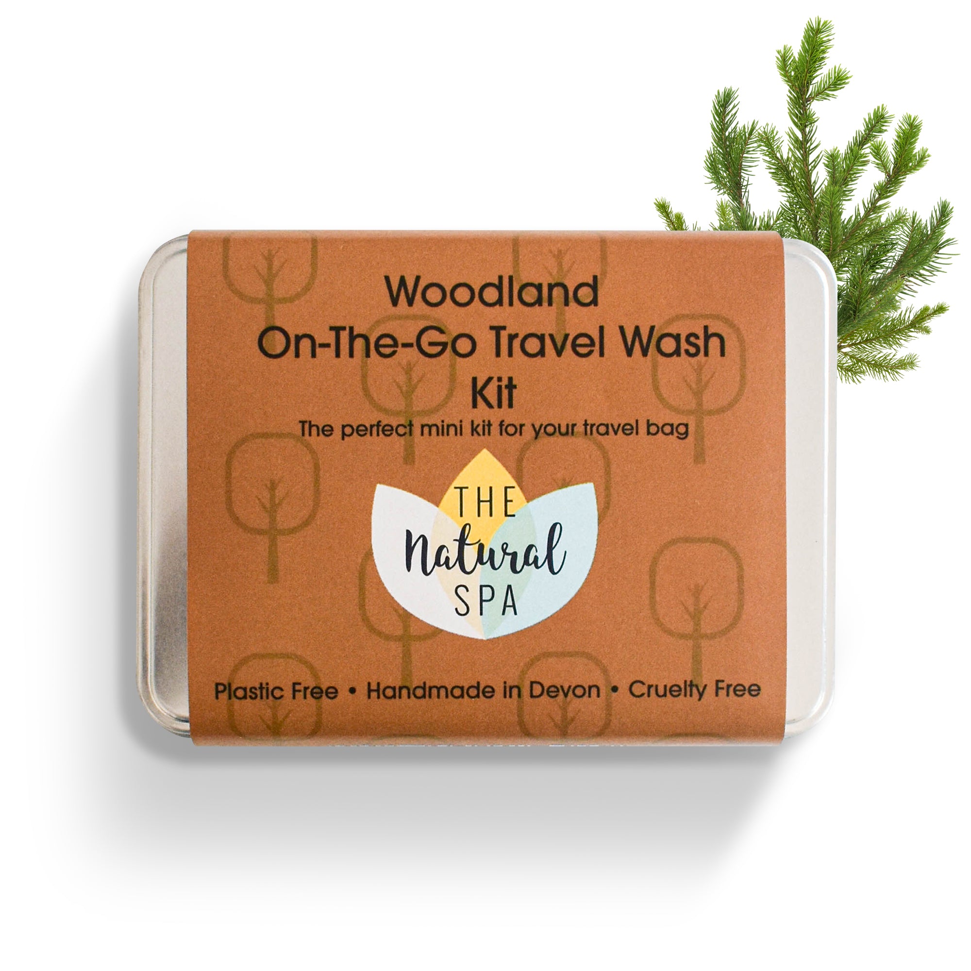 Woodland Mini kit de lavado de viaje 