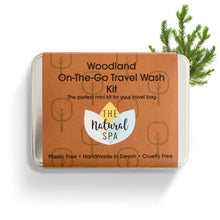 Load image into Gallery viewer, Woodland Mini &quot;on the go&quot; Travel Wash kit