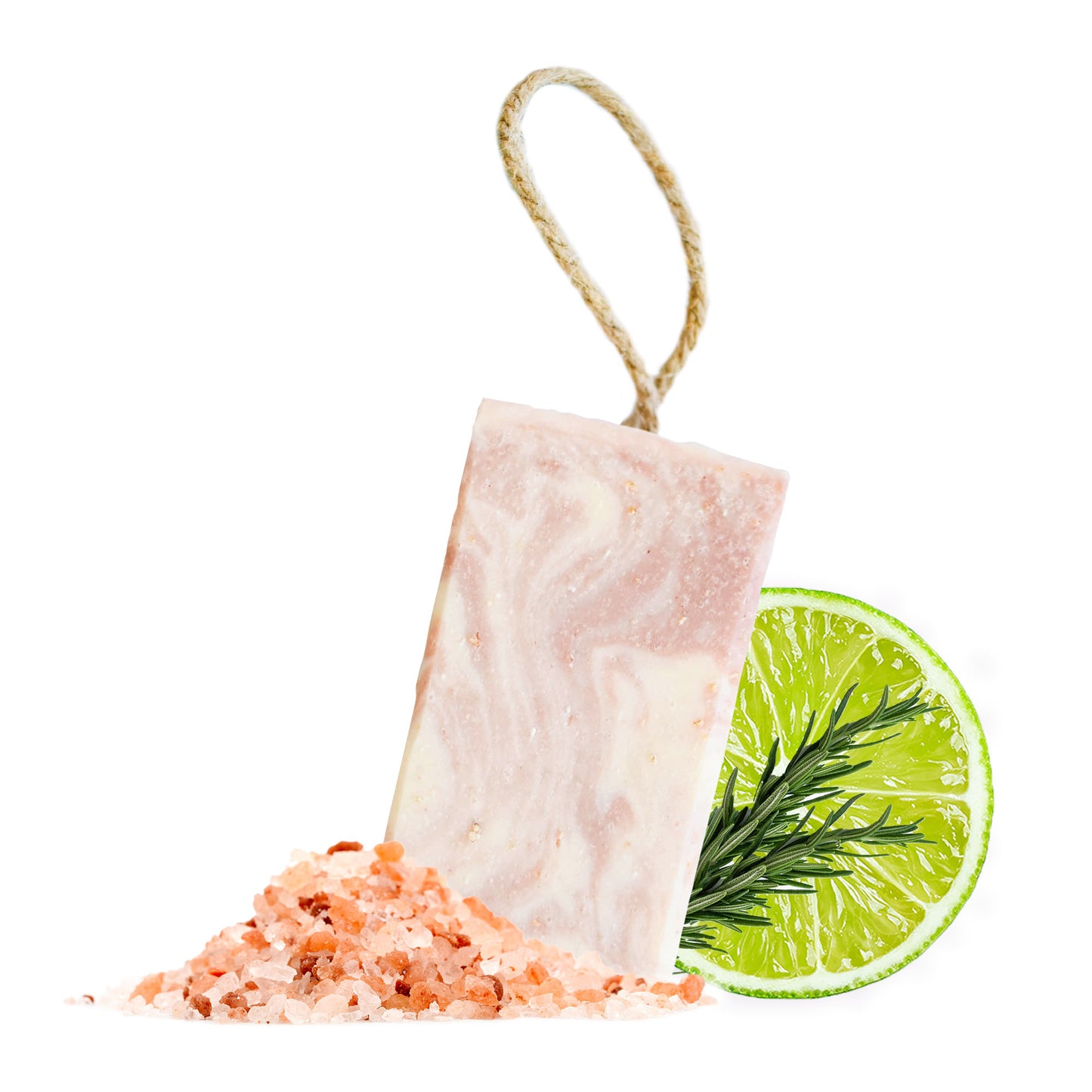 Himalayan promise Soap Bar - Rosemary Lime and Himalayan Pink Salt - 3 different styles