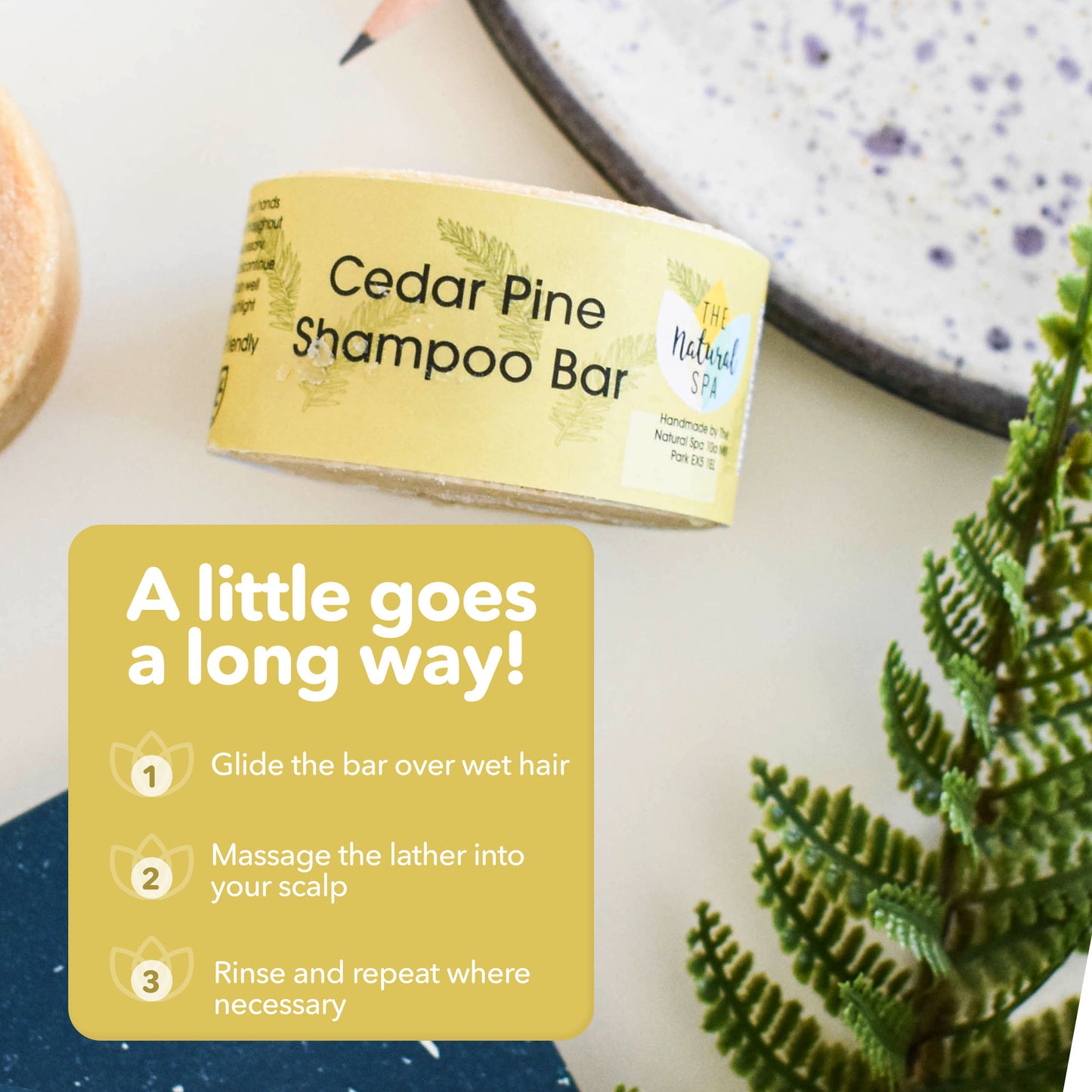 Cedarwood and Pine Shampoo Bar